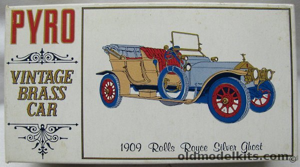 Pyro 1/32 1909 Rolls-Royce Silver Ghost - Bagged, C456 plastic model kit